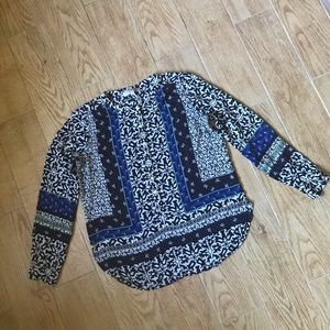 Loft Print Blouse